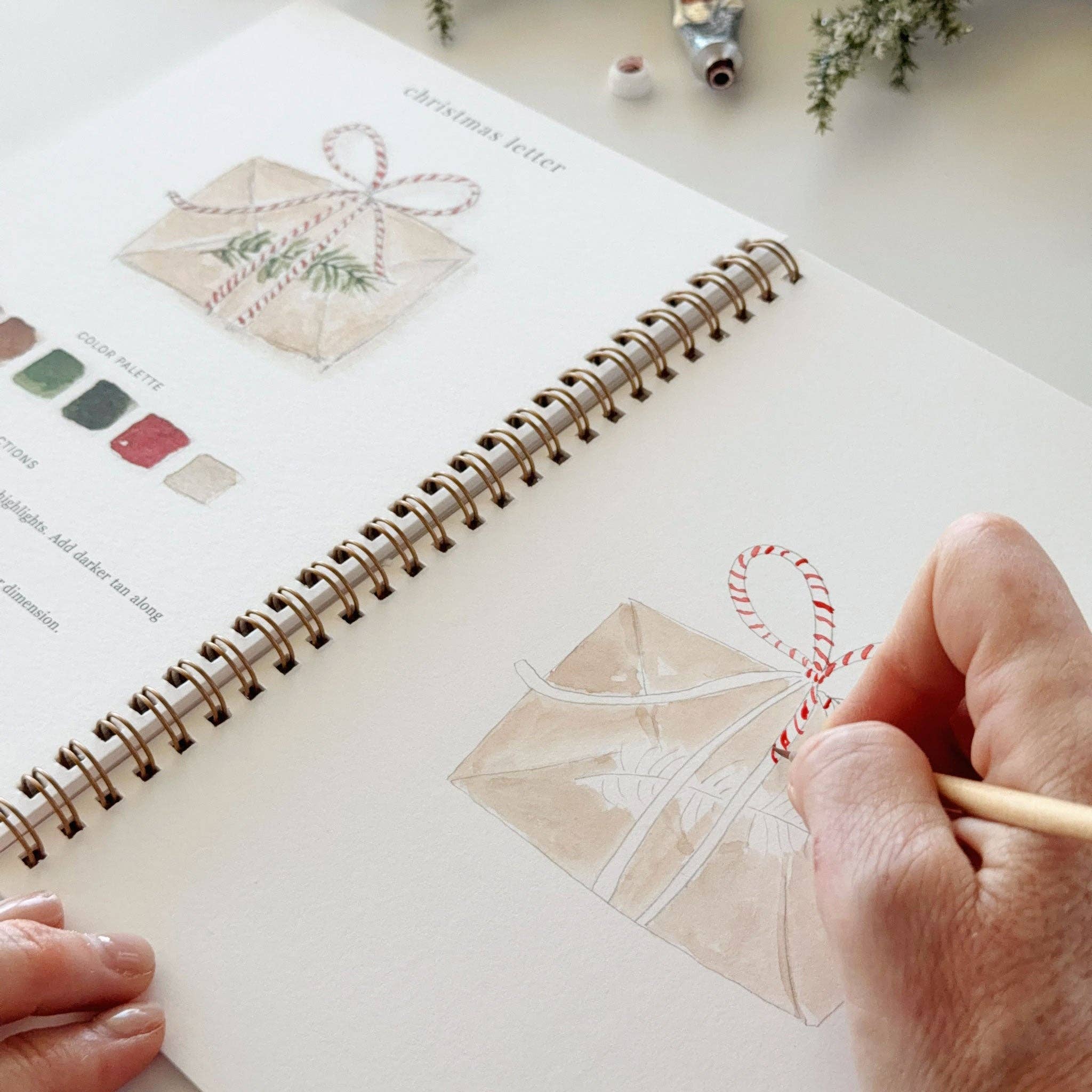 Classic Christmas | Watercolor Workbook