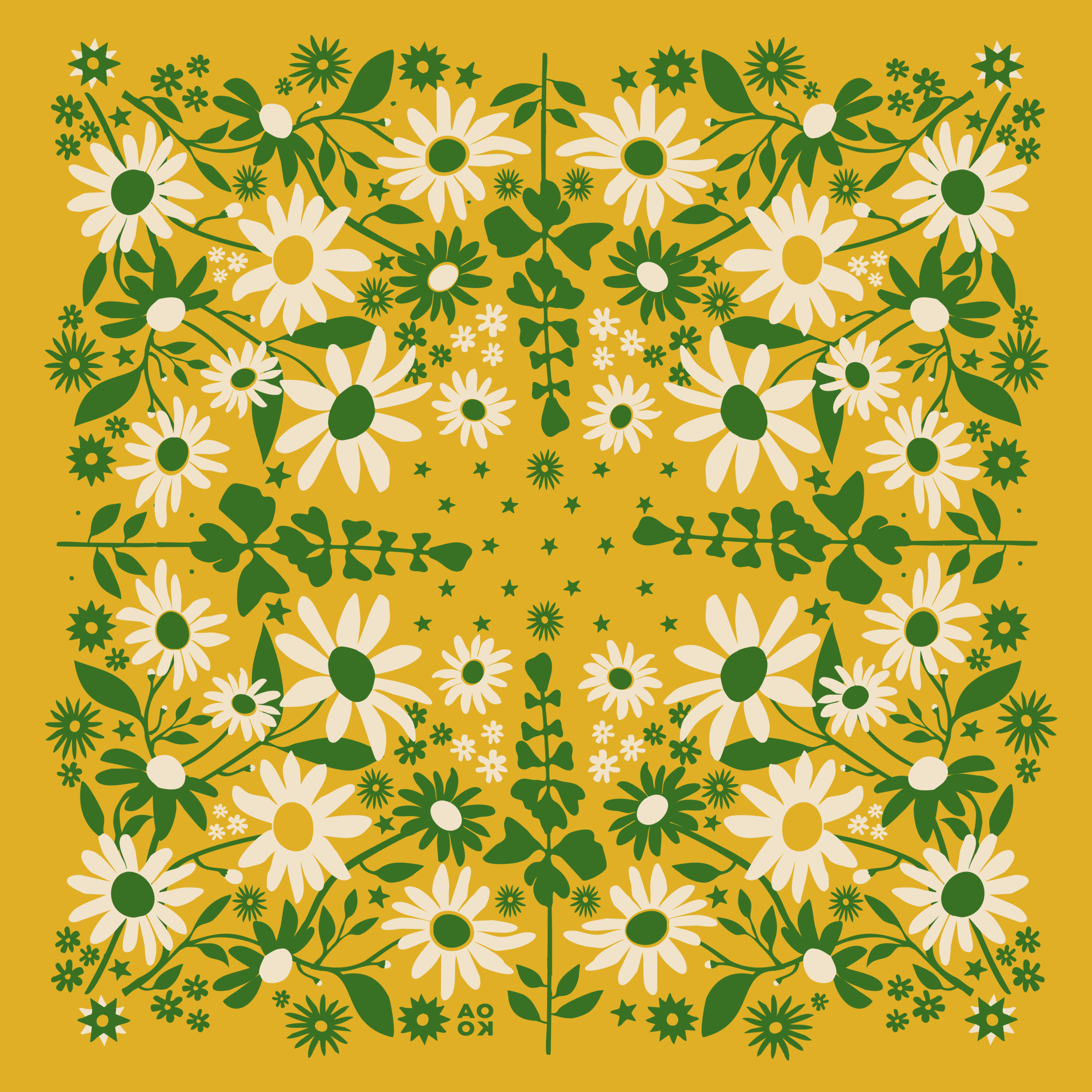 Justice Bouquet Bandana