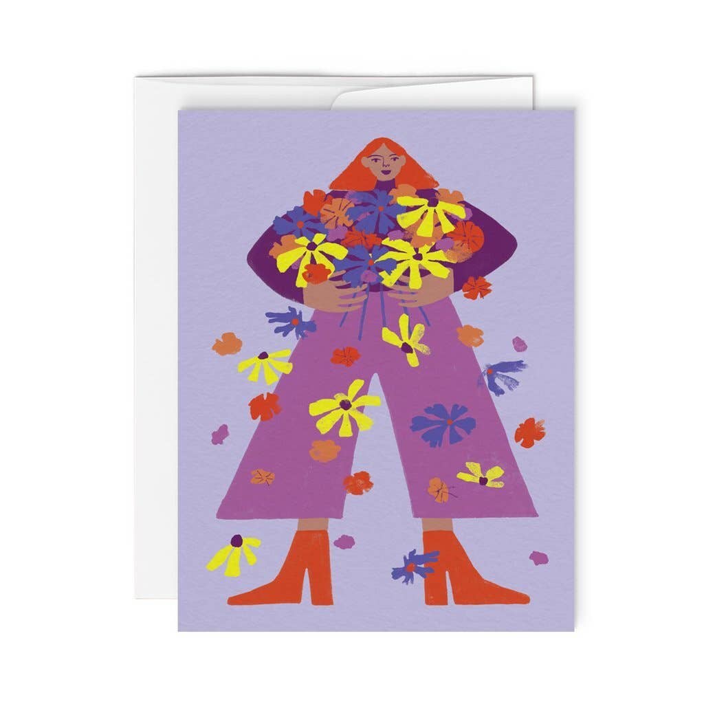 MILLE FLEURS — Greeting Card