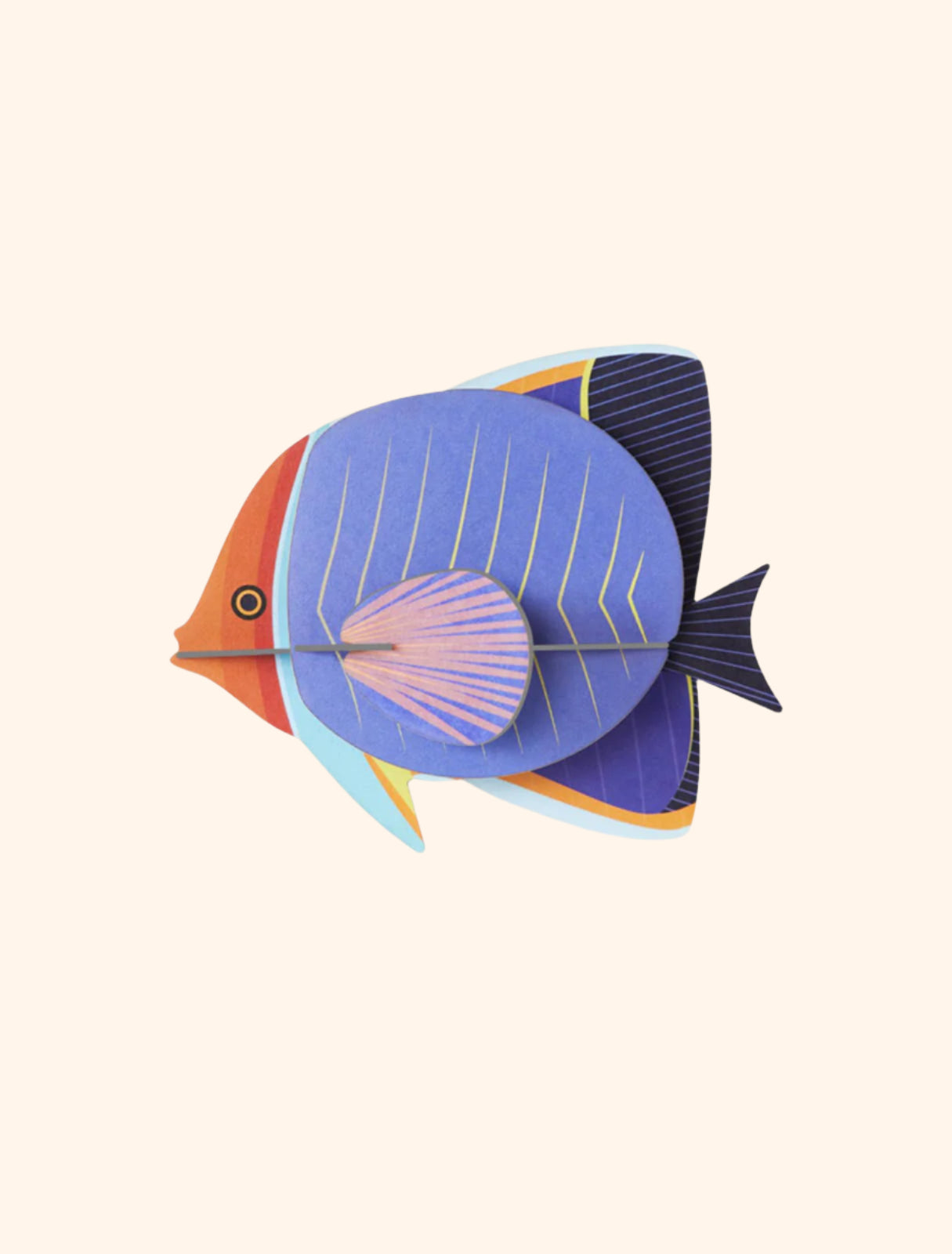 Butterflyfish 3D DIY Wall Art Craft