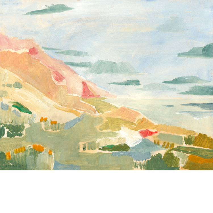 Cal Coast - Giclee Print 8x10