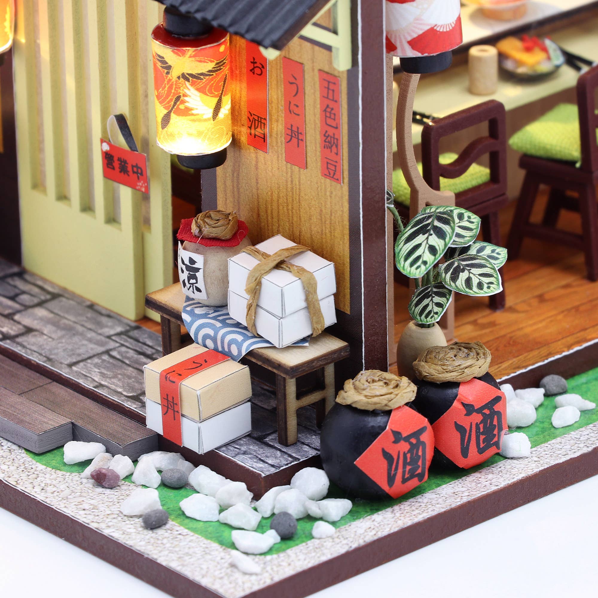 Sushi House DIY Miniature House Kit