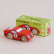 GT25 Finley No. 4 Wooden Toy Race Car