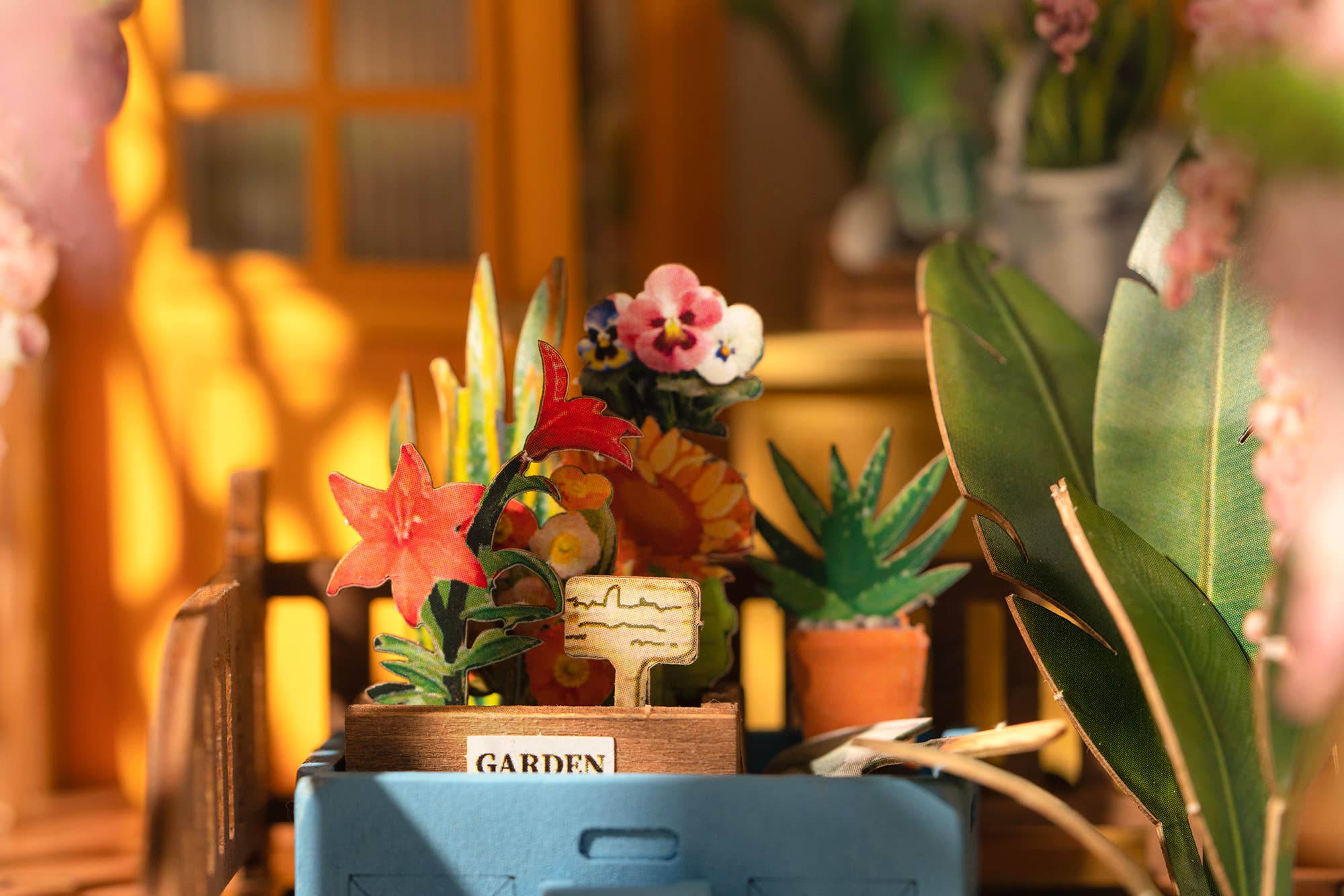 Garden House: DIY Miniature House Book Nook Kit