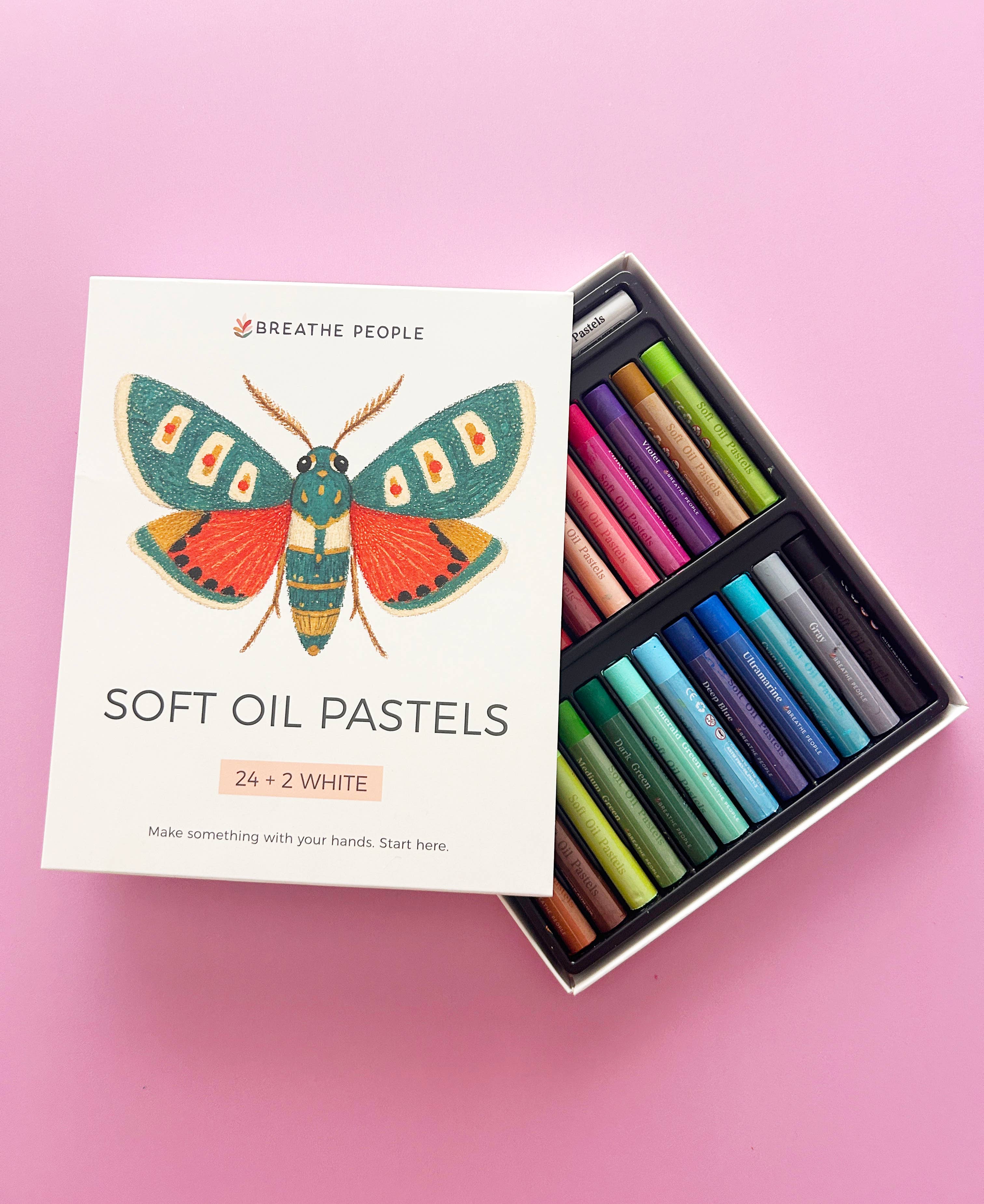 Soft Oil Pastel Set of 24