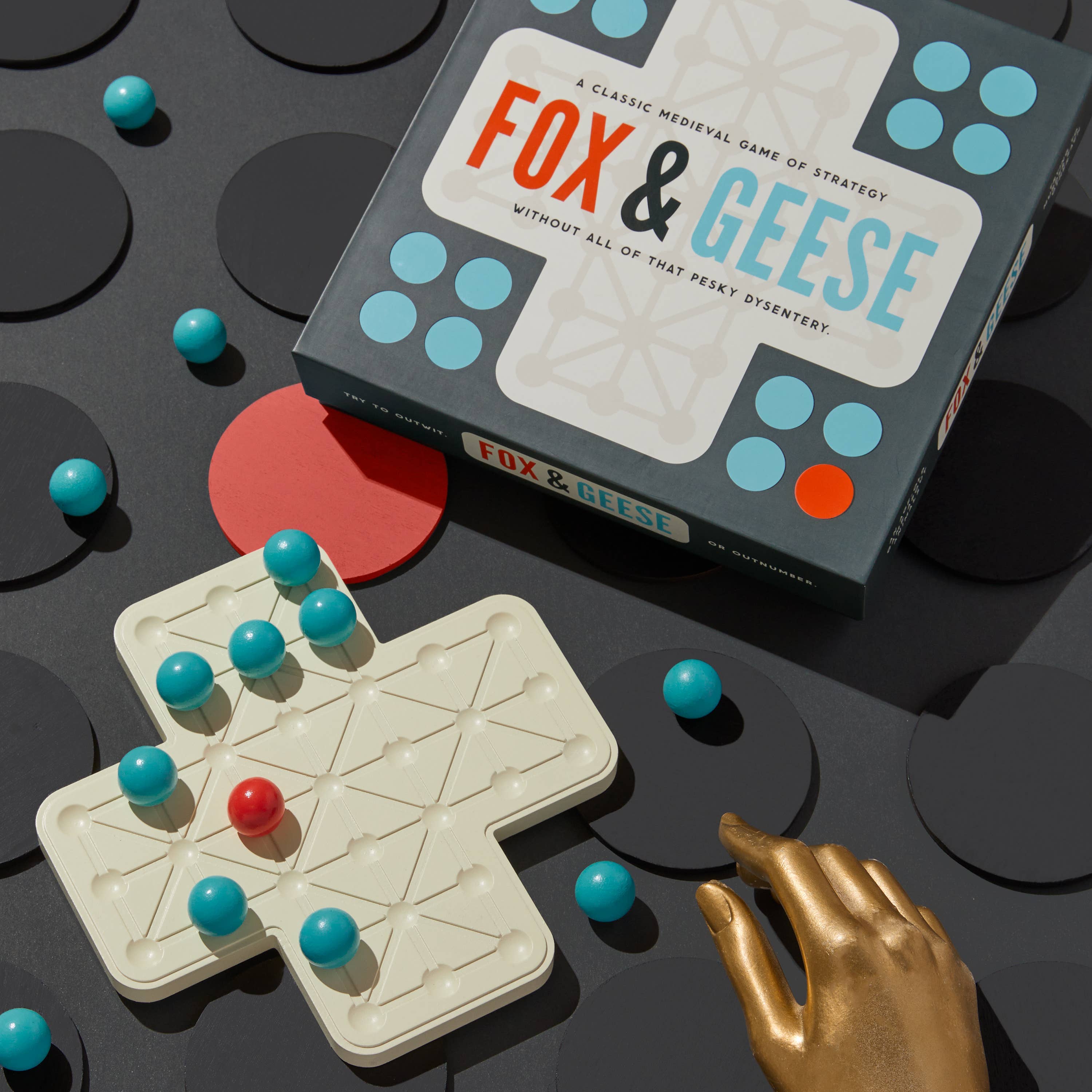 Fox & Geese Game Set