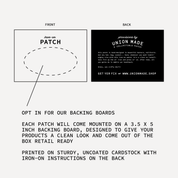 Monarch Butterfly | Iron on Patch