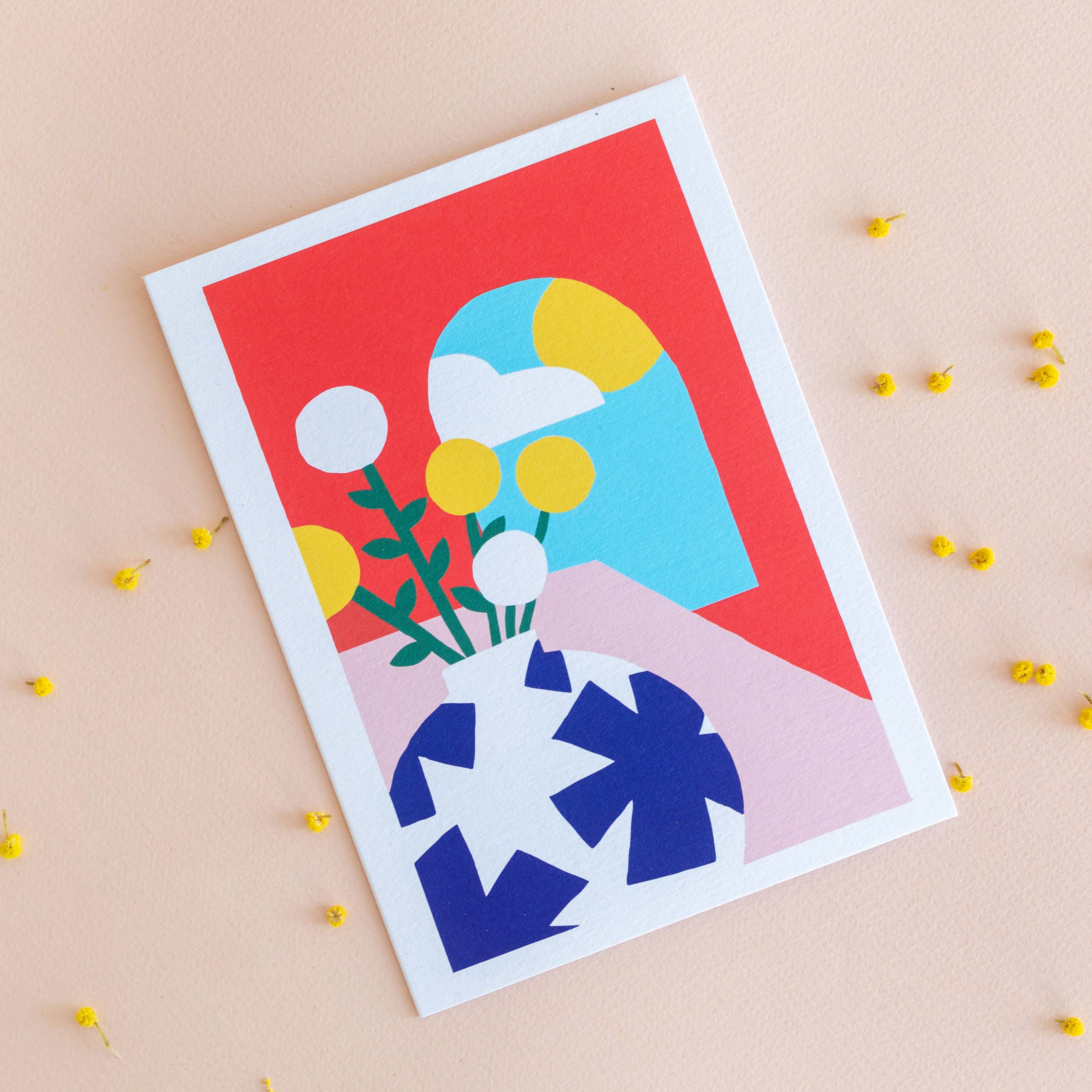 SUN BALL — Greeting Card