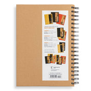 Medium Sketchbook 7 x 10" - Spiral Bound Hardcover (Kraft)