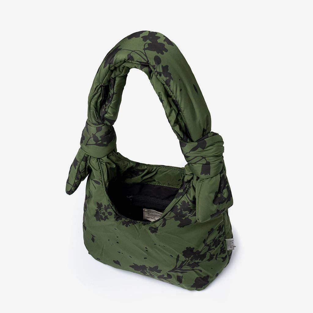 Biwa Mini Bag Floral Green