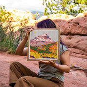 Uncompahgre Peak Art Print 12"x12"