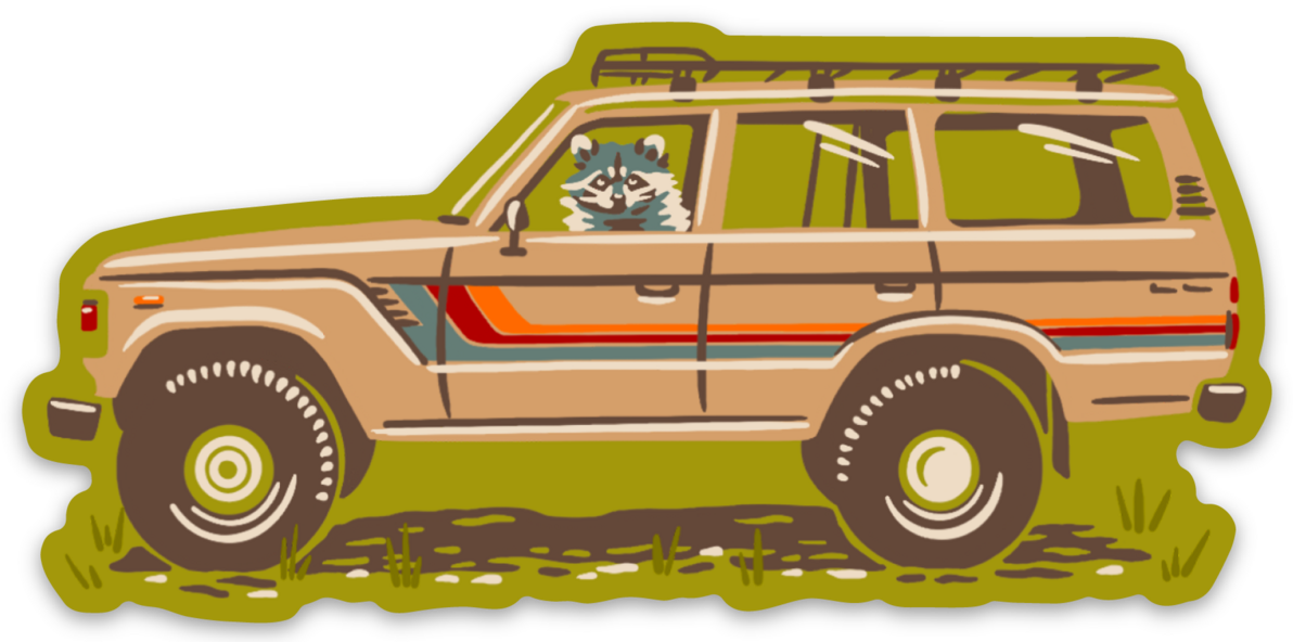 Camping Cruiser Sticker