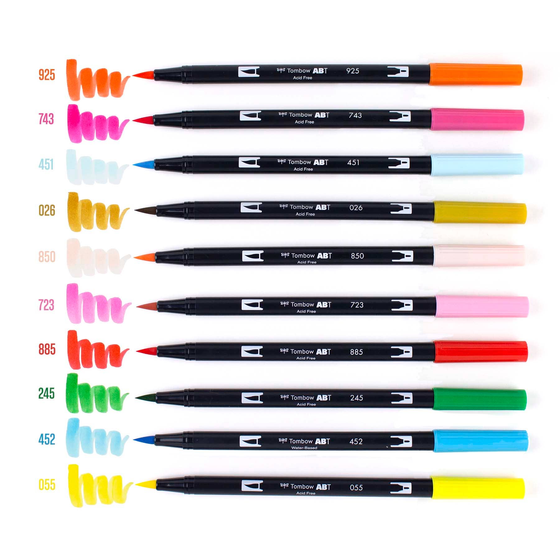 Dual Brush Pen Art Pens: Celebration - 10 Pack