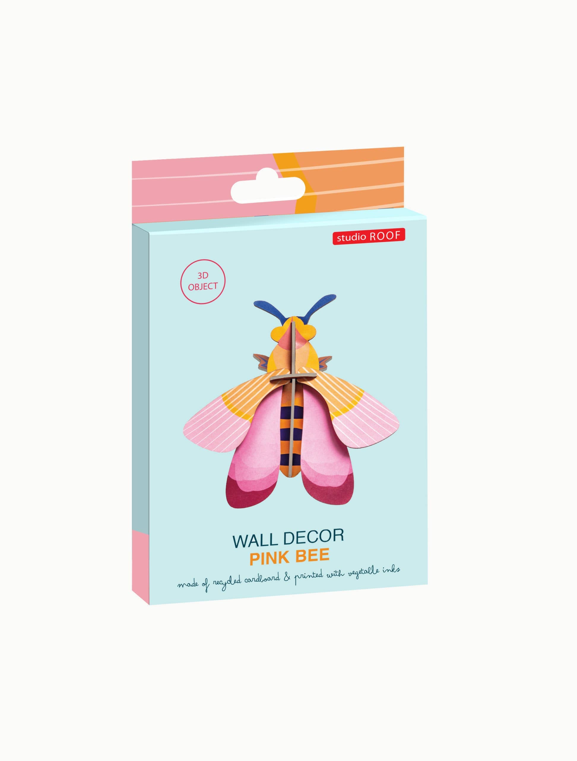 Pink Bee - 3D DIY Wall Art