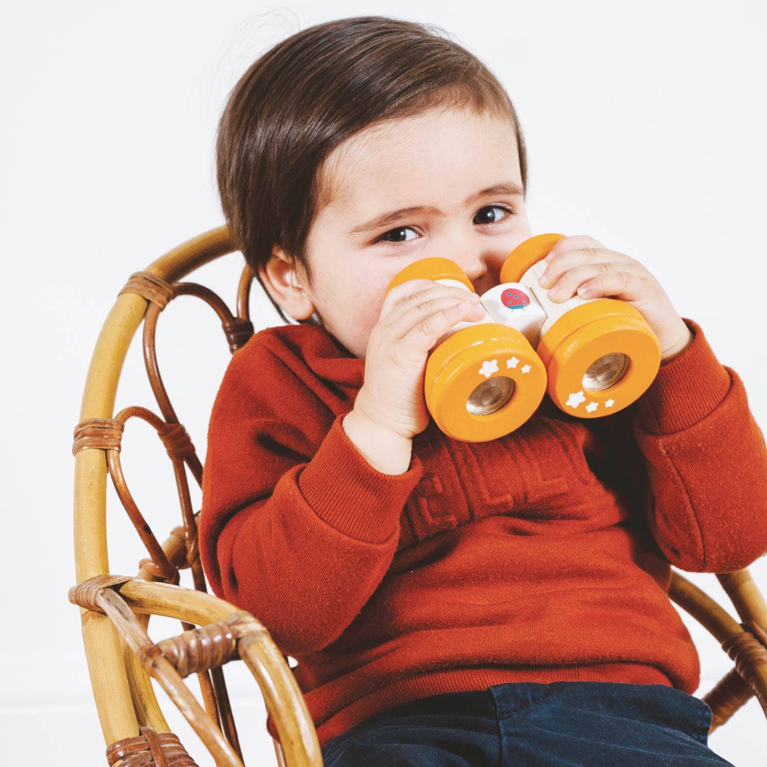 Explorer Kaleidoscope Binoculars - Wooden Toy