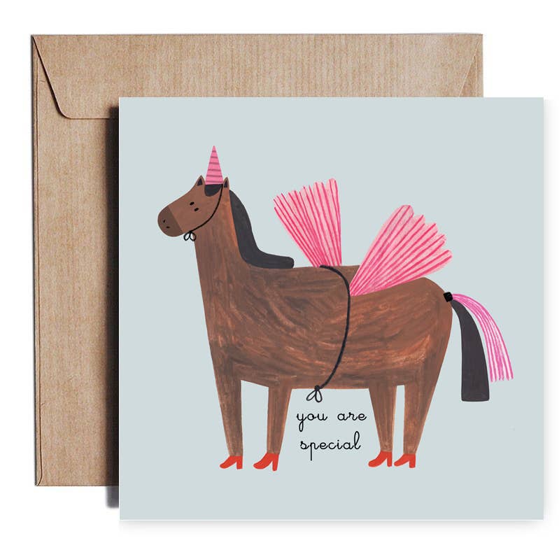 UNICORN Greeting Card