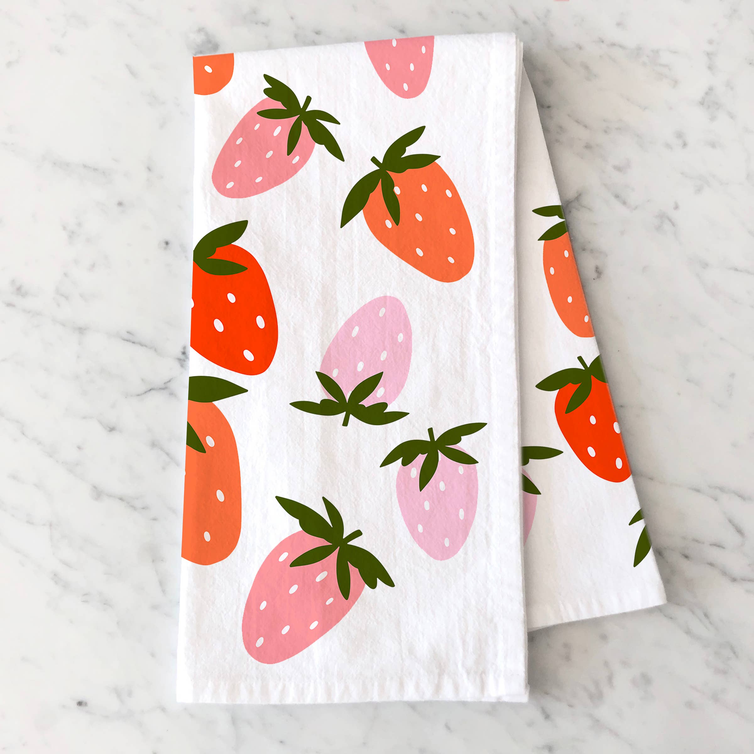 Have A Nice Day - Strawberry Field Tea Towel