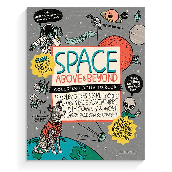 SPACE, Above & Beyond Activity Book