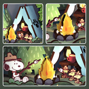 Peanuts Beagle Scouts DIY Miniature Book Nook Kit