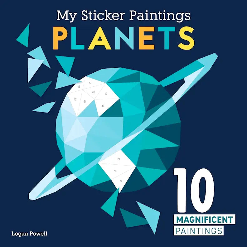 My Sticker Paintings: Planets - Activity Book