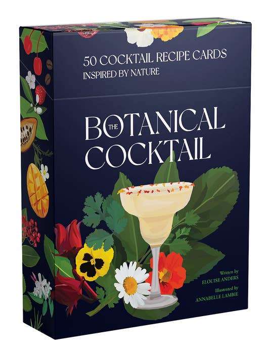 Botanical Cocktail Deck Cards