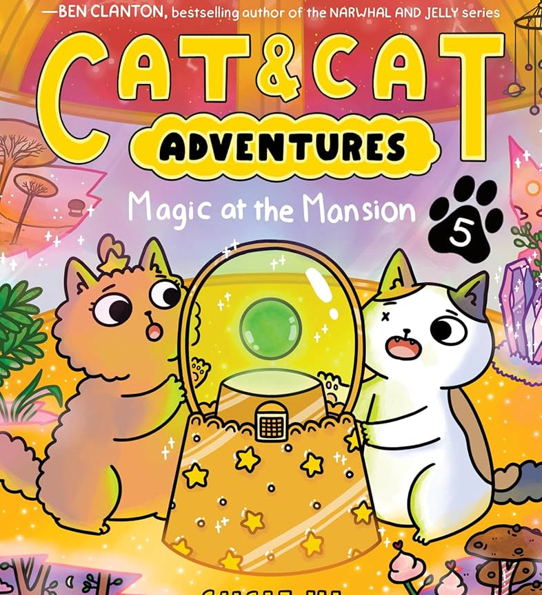 Cat & Cat Adventures: Magic at the Mansion: A Graphic Novel (Cat & Cat Adventures, 5) cover image
