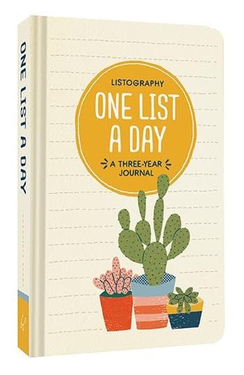 One List A Day - Three Year Journal