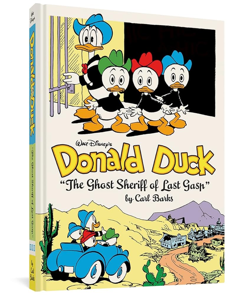 Walt Disney's Donald Duck "The Ghost Sheriff of Last Gasp": The Complete Carl Barks Disney Library Vol. 15 cover image