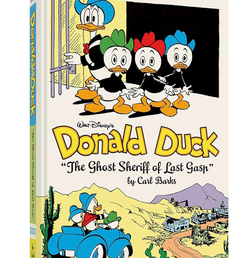 Walt Disney's Donald Duck "The Ghost Sheriff of Last Gasp": The Complete Carl Barks Disney Library Vol. 15 cover image