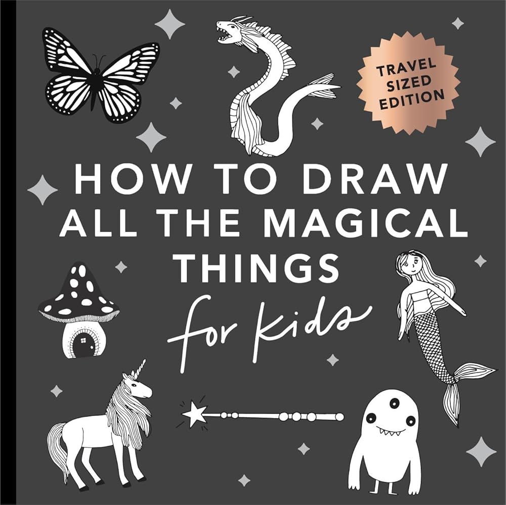 Magical Things: How to Draw Books for Kids with Unicorns, Dragons, Mermaids, and More (Mini) (Stocking Stuffers) cover image