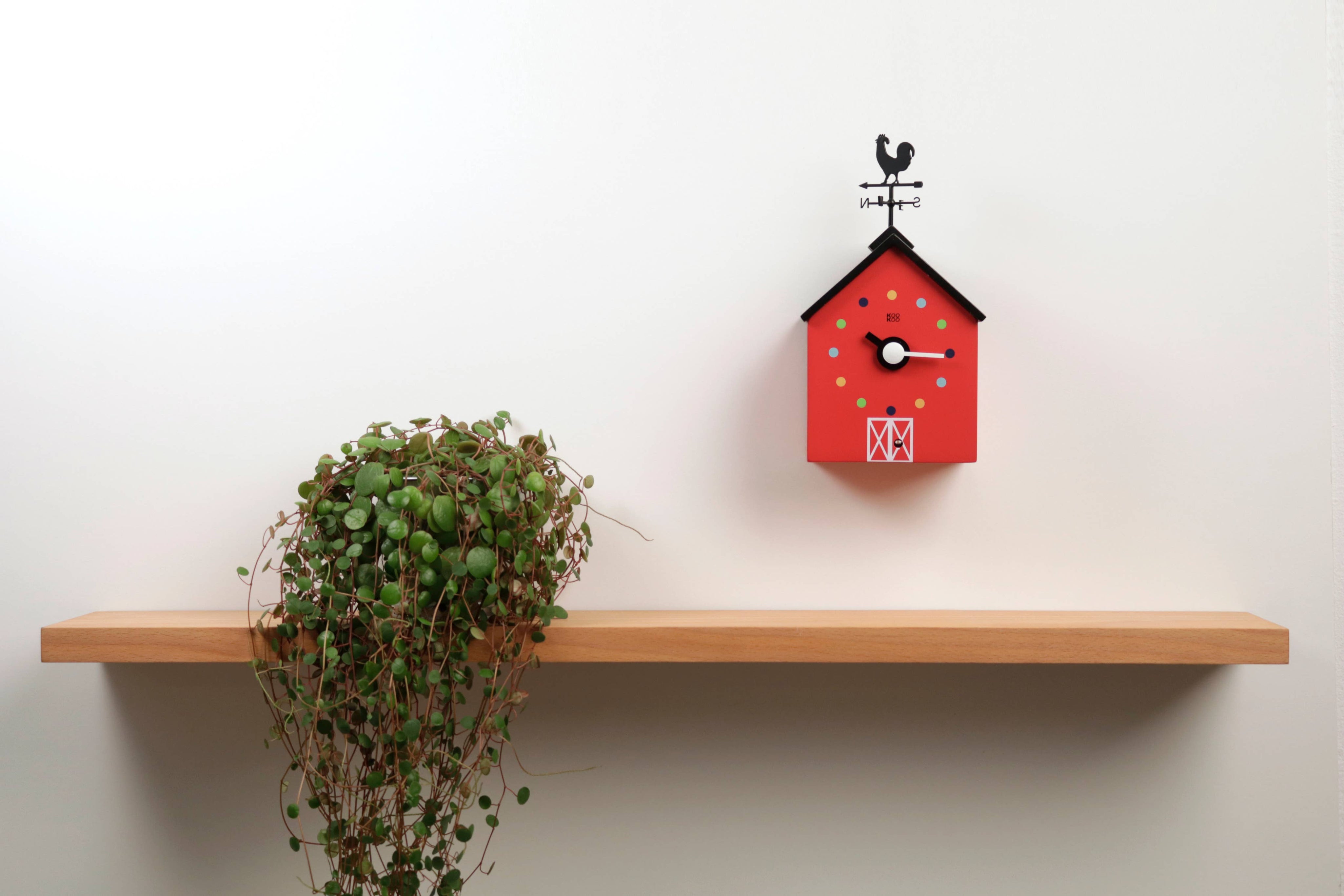 KOOKOO RedBarn - Clock Weathervane and Animal Voices