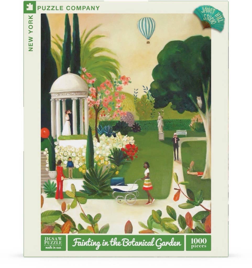 Fainting in the Botanical Garden - 1000 Piece Jigsaw Puzzle