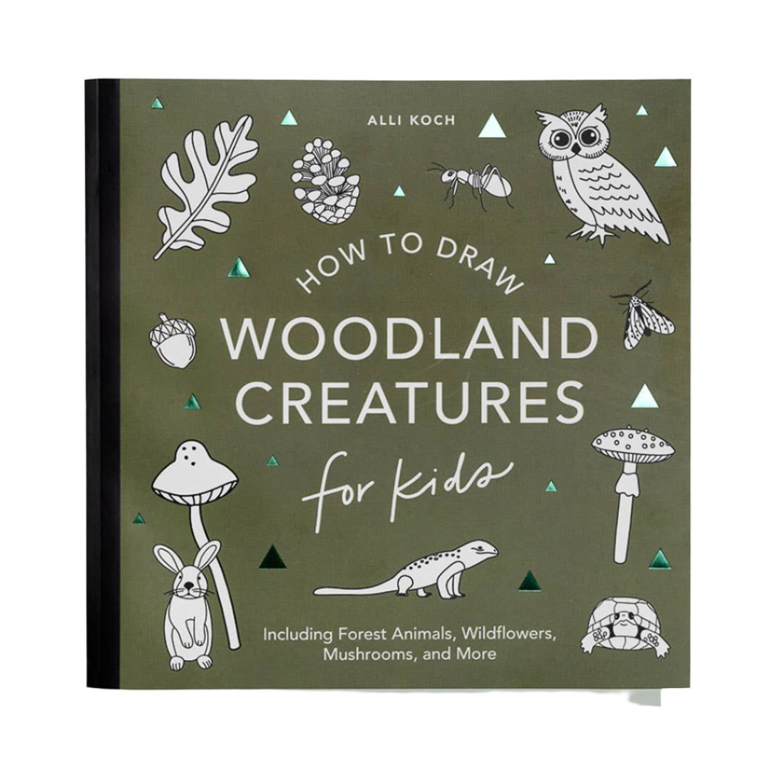 How To Draw WOODLAND CREATURES for Kids