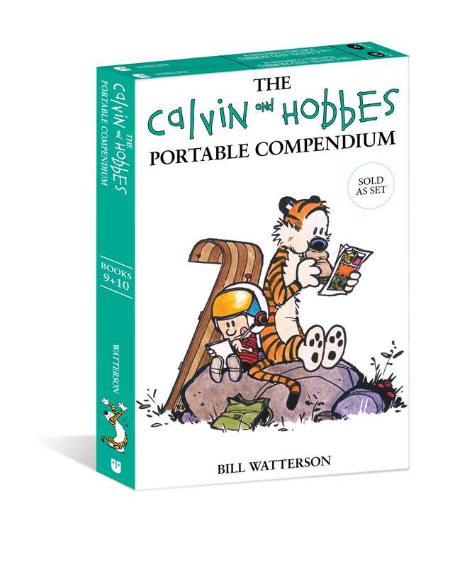 Set 5 Calvin and Hobbes Portable Compendium by Bill Watterson