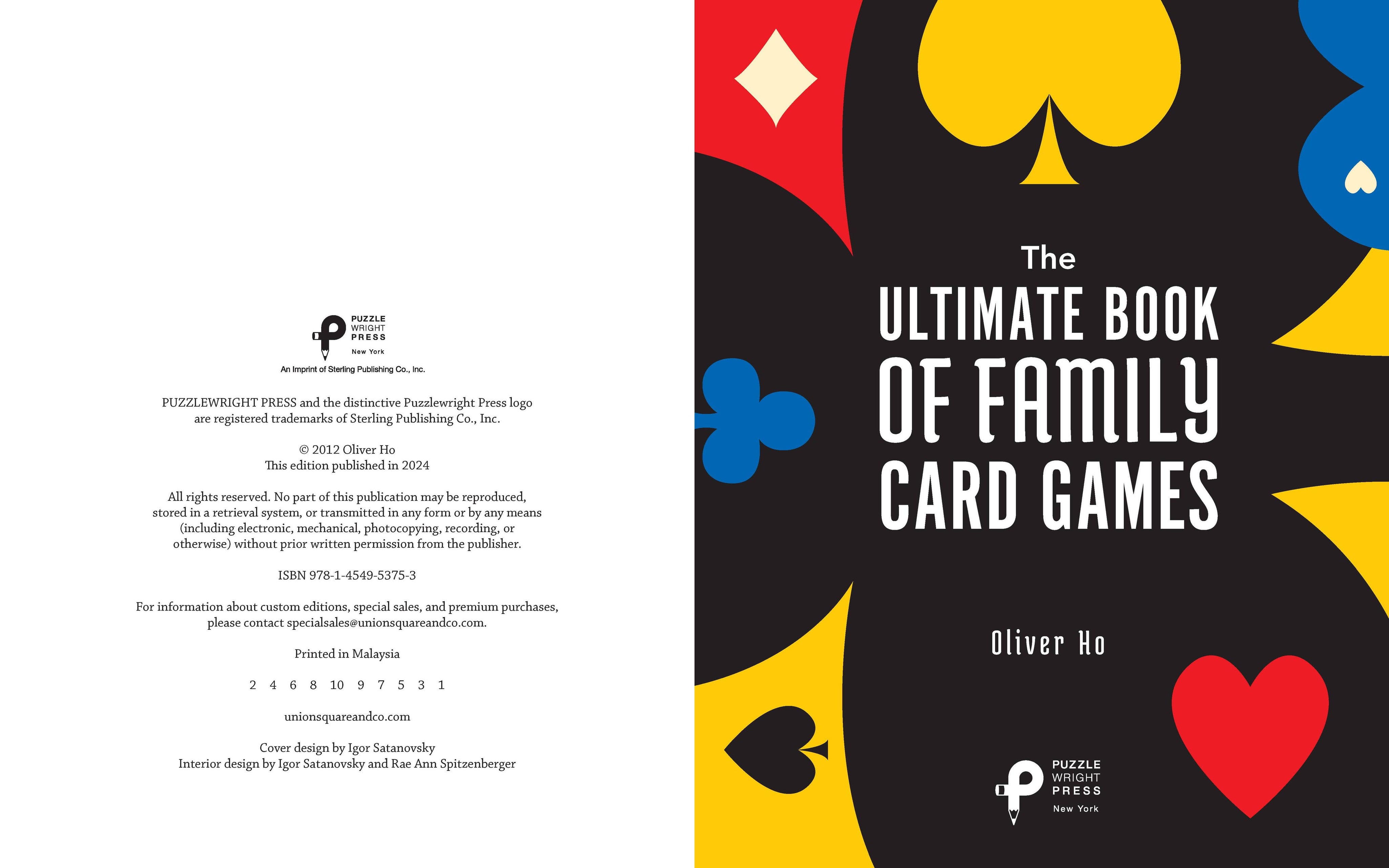 The Ultimate Book of Family Card Games