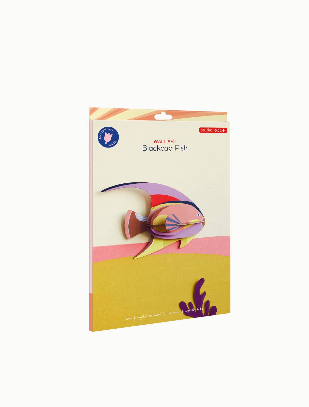 Blackcap Fish 3D DIY Wall Art