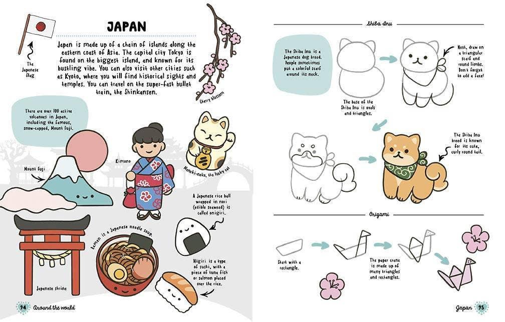 How to Draw Cute Stuff: Around the World by Angela Nguyen