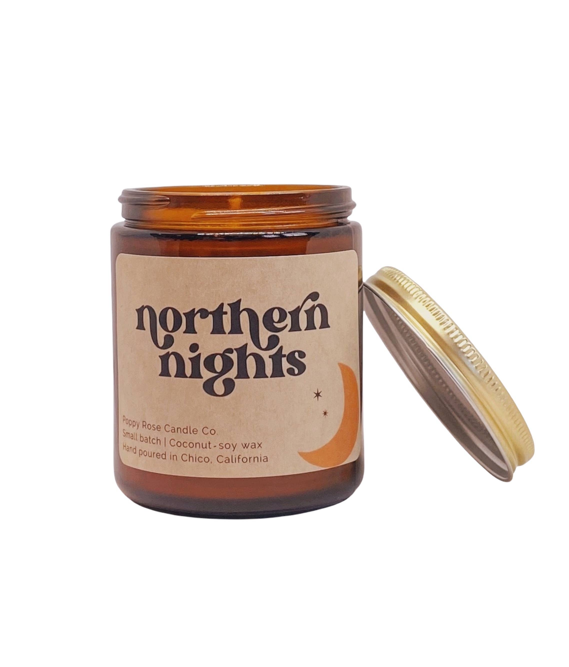 Northern Nights Handpoured Coconut Wax Candle