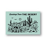 Greetings from the Desert Postcard 