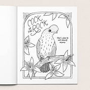 30 Dirty Birdies: An Adult Coloring Book