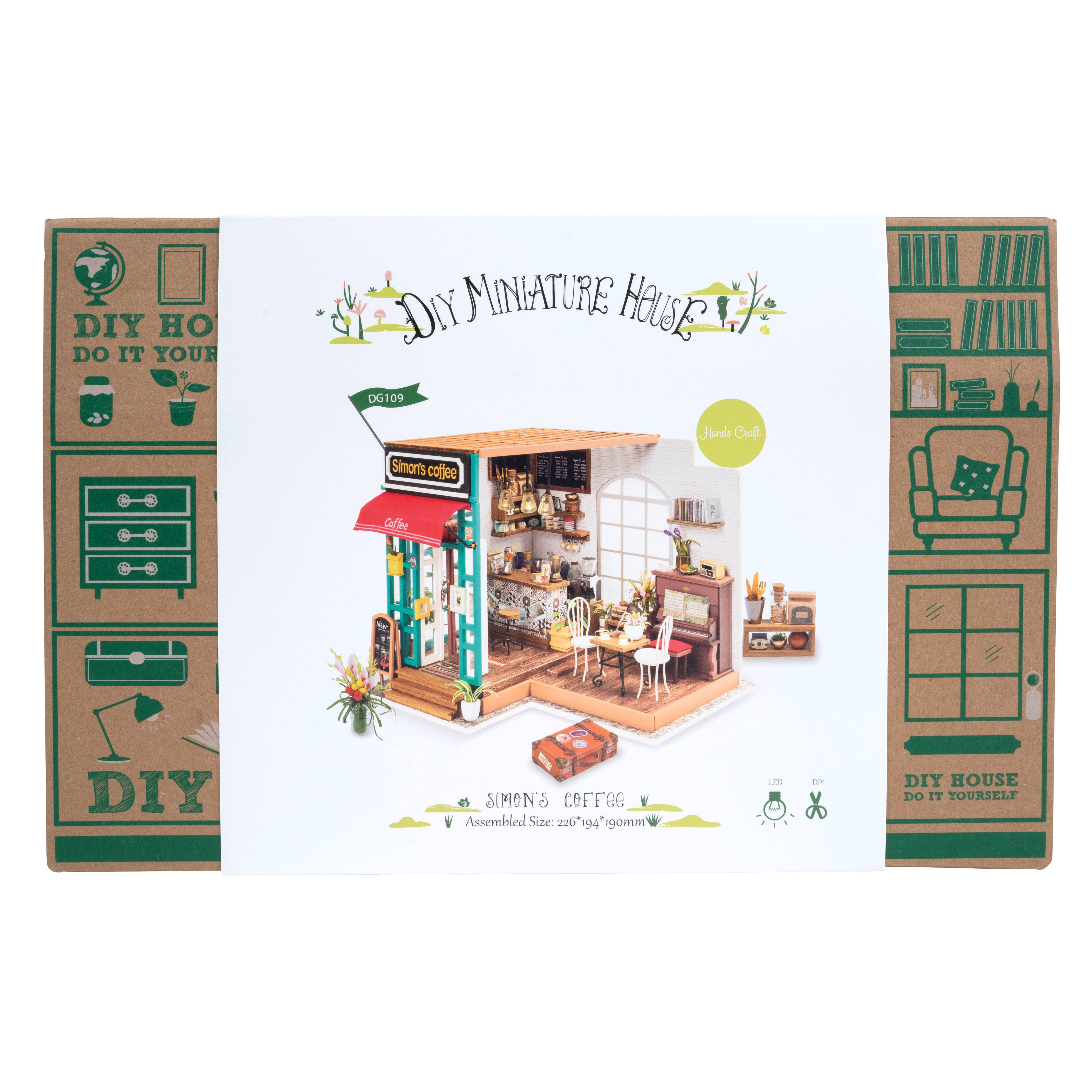 Simon's Coffee: DIY Miniature House Kit