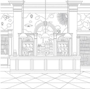 A World of Cozy Bookstores | Coloring Book