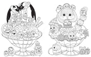 DUPLICATE A Million Baby Animals Coloring Book by Lulu Mayo