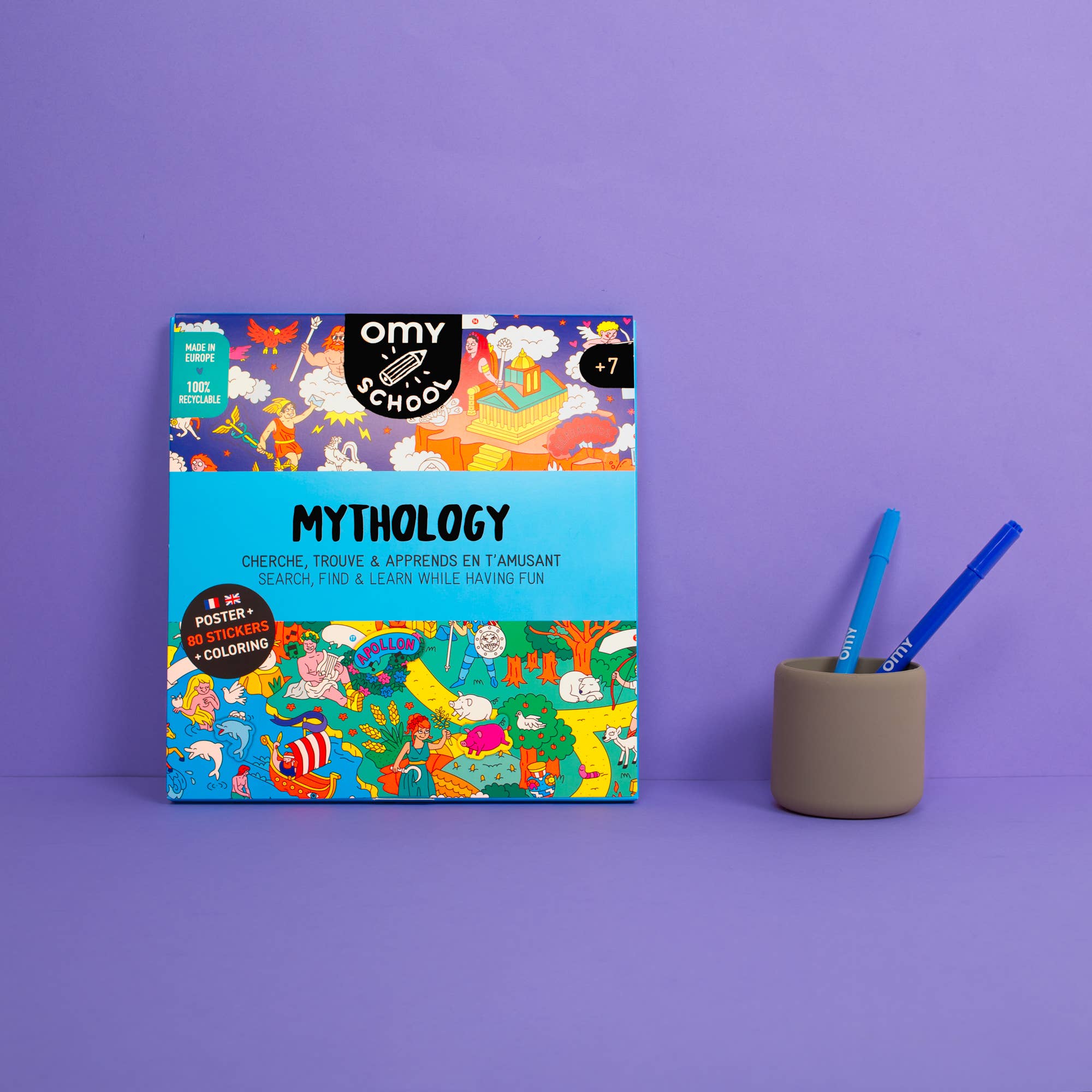 Mythology Poster - Sticker Activity