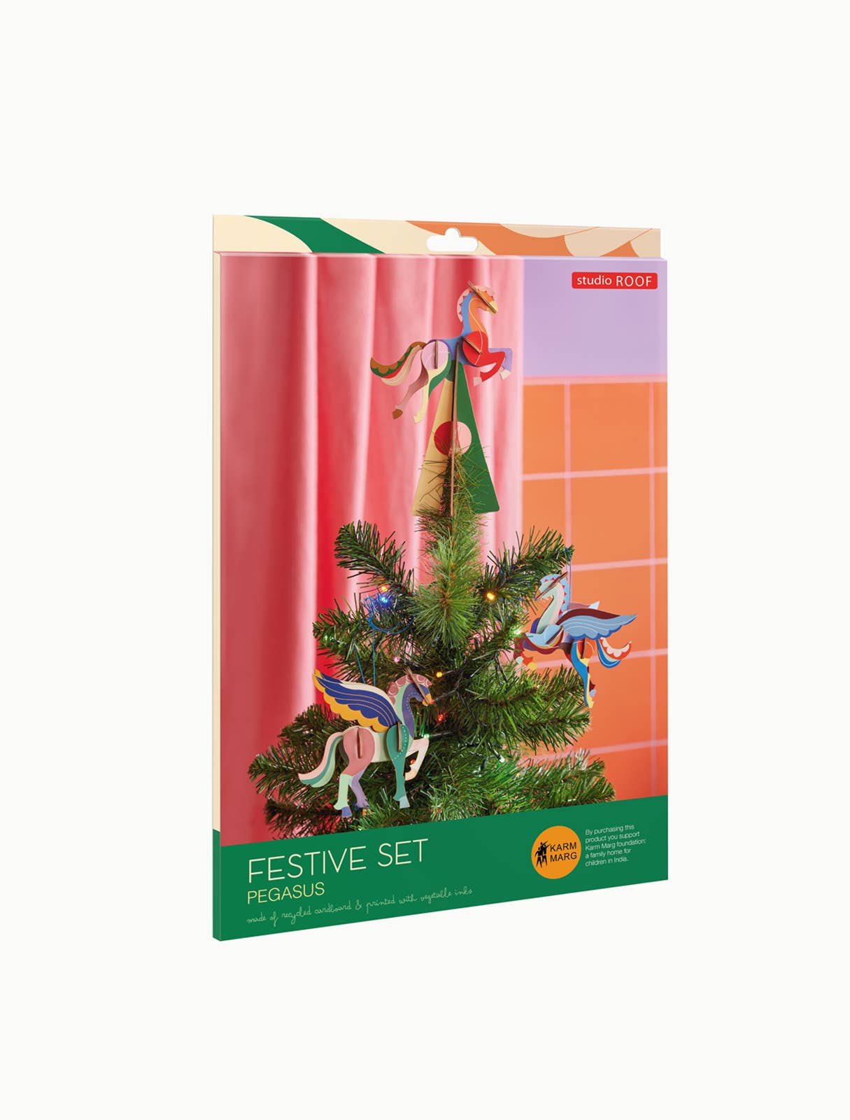 Pegasus Festive Set 3D Wall Art Craft Kit