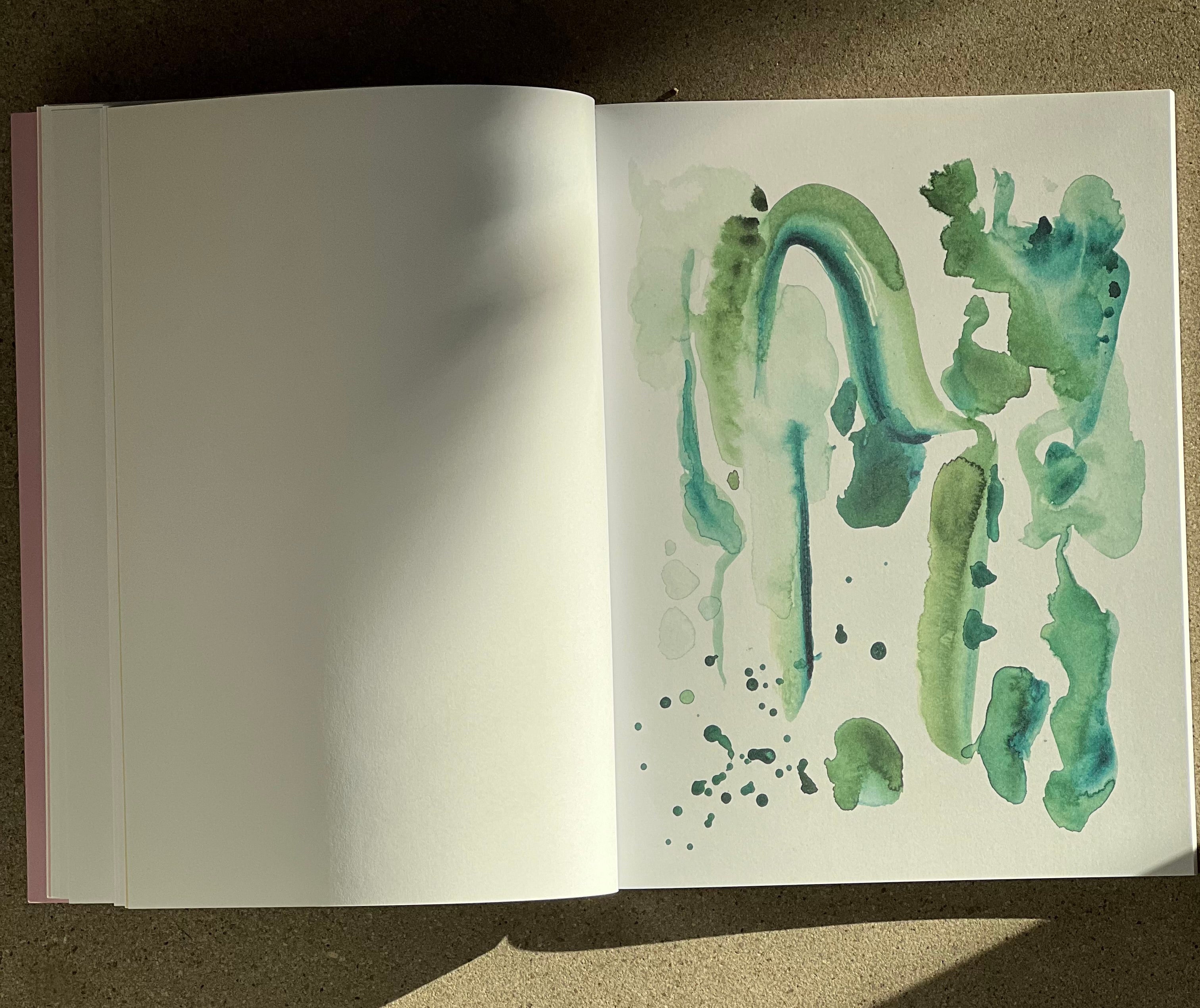 Through the Seasons | The Reverse Coloring Book