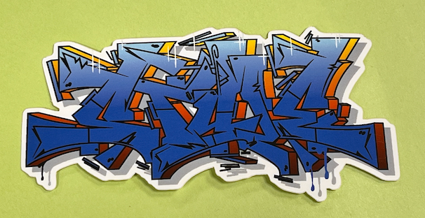 STYLE Wild Style Sticker 5"