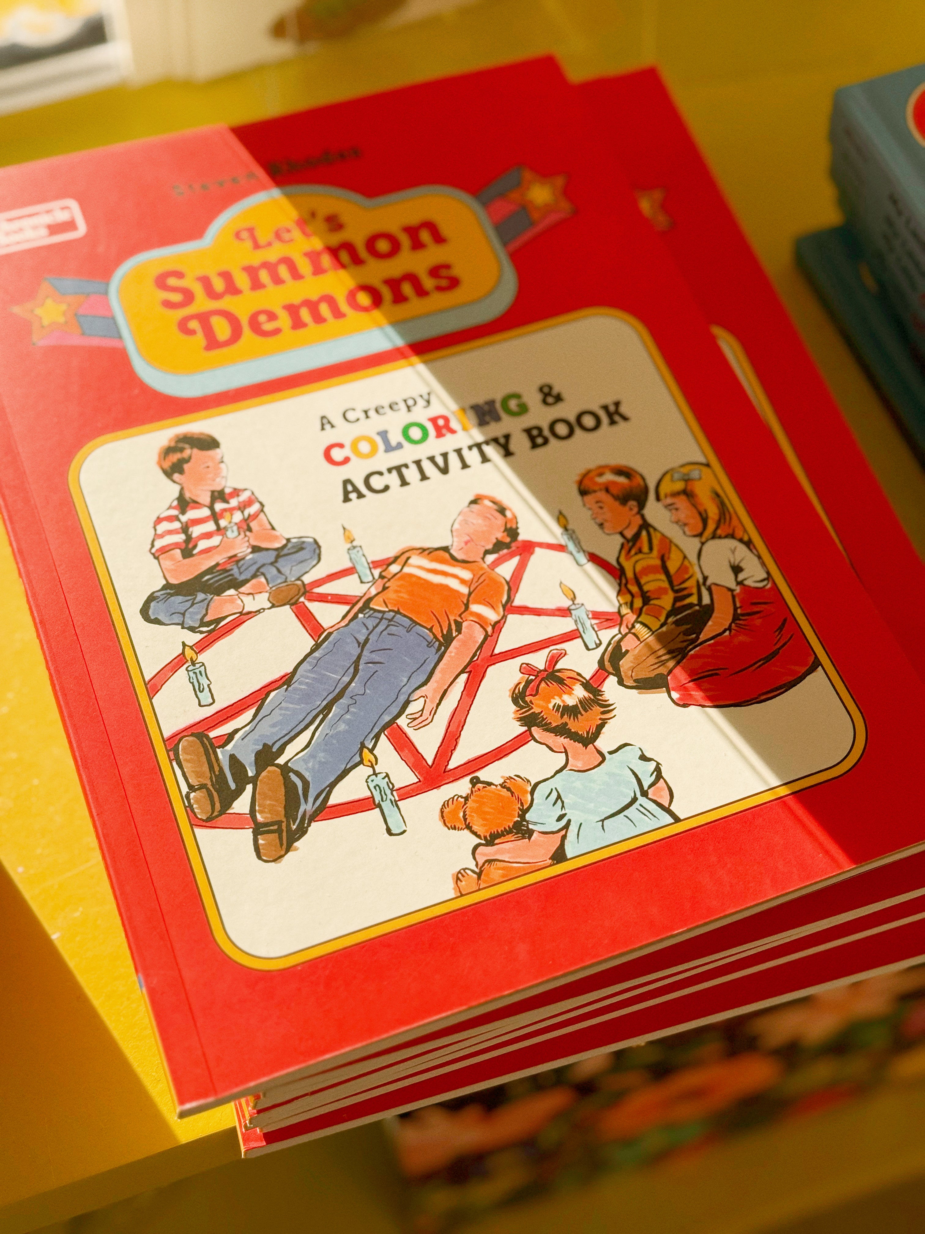 Let's Summon Demons Coloring and Activity Book