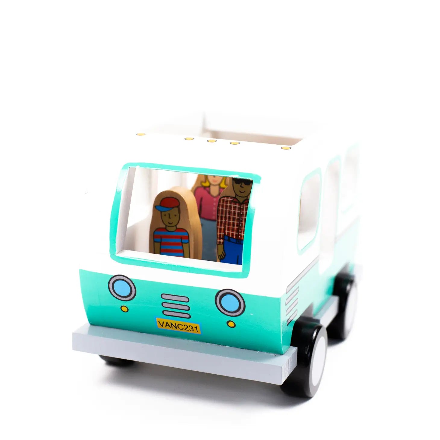 Glamping Camper Eco Friendly Magnetic Wood Toy
