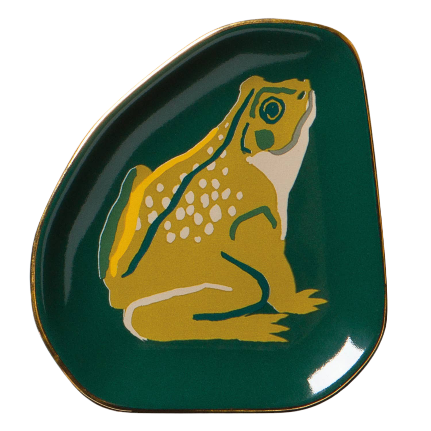 Boundless Frog Shaped Ceramic Trinket Tray